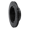 E-Line Drilled & Slotted Black Brake Rotor, 1989-1992 Lexus/Toyota/Scion, Position: Front Right - image 1