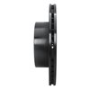 E-Line Drilled & Slotted Black Brake Rotor, 1989-1992 Lexus/Toyota/Scion, Position: Front Right - image 2
