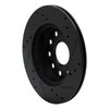 E-Line Drilled & Slotted Black Brake Rotor, 1991-1995 Lexus/Toyota/Scion, Position: Rear Left - image 4