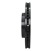 E-Line Drilled & Slotted Black Brake Rotor, 1992-2006 Lexus/Toyota/Scion, Position: Front Right - image 1