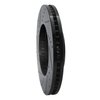 E-Line Drilled & Slotted Black Brake Rotor, 1992-2006 Lexus/Toyota/Scion, Position: Front Right - image 3