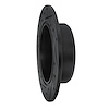 E-Line Drilled & Slotted Black Brake Rotor, 1992-2003 Lexus/Toyota/Scion, Position: Rear Right - image 1