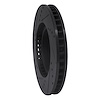 E-Line Drilled & Slotted Black Brake Rotor, 1993-1998 Lexus/Toyota/Scion, Position: Front Right - image 1