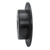 E-Line Drilled & Slotted Black Brake Rotor, 1996-1999 Lexus/Toyota/Scion, Position: Rear Left - image 2
