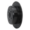 E-Line Drilled & Slotted Black Brake Rotor, 1996-1999 Lexus/Toyota/Scion, Position: Rear Right - image 2