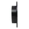 E-Line Drilled & Slotted Black Brake Rotor, 2000-2010 Fits Multiple Makes/Models, Position: Rear Left - image 4