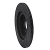 E-Line Drilled & Slotted Black Brake Rotor, 2000-2005 Lexus/Toyota/Scion, Position: Rear Right - image 1