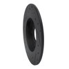 E-Line Drilled & Slotted Black Brake Rotor, 2008-2018 Fits Multiple Makes/Models, Position: Rear Right - image 4