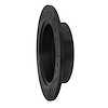 E-Line Drilled & Slotted Black Brake Rotor, 2009-2013 Fits Multiple Makes/Models, Position: Rear Left - image 1