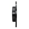 E-Line Drilled & Slotted Black Brake Rotor, 1979-1980 Lexus/Toyota/Scion, Position: Front Left - image 3