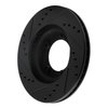 E-Line Drilled & Slotted Black Brake Rotor, 1989-2008 Lexus/Toyota/Scion, Position: Front Right - image 4