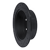 E-Line Drilled & Slotted Black Brake Rotor, 2004-2009 Lexus/Toyota/Scion, Position: Rear Right - image 1