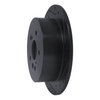 E-Line Drilled & Slotted Black Brake Rotor, 2004-2009 Lexus/Toyota/Scion, Position: Rear Right - image 3