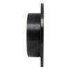 E-Line Drilled & Slotted Black Brake Rotor, 2004-2010 Lexus/Toyota/Scion, Position: Rear Right - image 2