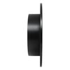 E-Line Drilled & Slotted Black Brake Rotor, 2004-2005 Lexus/Toyota/Scion, Position: Rear Right - image 2