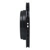 E-Line Drilled & Slotted Black Brake Rotor, 1986-1991 Ford/Lincoln/Mercury/Mazda, Position: Rear Right - image 2