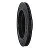 E-Line Drilled & Slotted Black Brake Rotor, 1988-1992 Ford/Lincoln/Mercury/Mazda, Position: Front Right - image 1