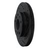 E-Line Drilled & Slotted Black Brake Rotor, 1988-1992 Ford/Lincoln/Mercury/Mazda, Position: Front Right - image 3