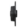E-Line Drilled & Slotted Black Brake Rotor, 1988-1992 Ford/Lincoln/Mercury/Mazda, Position: Rear Left - image 2