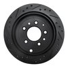 E-Line Drilled & Slotted Black Brake Rotor, 1992-2006 Ford/Lincoln/Mercury/Mazda, Position: Rear Right - image 3