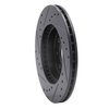 E-Line Drilled & Slotted Black Brake Rotor, 2006-2011 Mopar, Position: Front Right - image 4