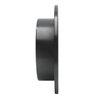 E-Line Drilled & Slotted Black Brake Rotor, 2010-2015 Renault, Position: Front Right - image 3
