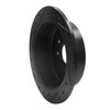 E-Line Drilled & Slotted Black Brake Rotor, 2010-2015 Renault, Position: Front Right - image 4