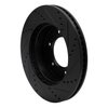 E-Line Drilled & Slotted Black Brake Rotor, 2006-2010 GM, Position: Front Left - image 2