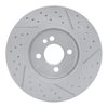 E-Line Drilled & Slotted Brake Rotor, 2007-2015 Mini, Position: Front - image 4
