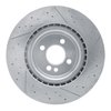 E-Line Drilled & Slotted Brake Rotor, 2009-2014 Mini, Position: Front - image 4