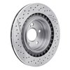 E-Line Drilled & Slotted Brake Rotor, 2008-2015 Mercedes-Benz, Position: Rear - image 4