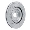 E-Line Drilled & Slotted Brake Rotor, 2012-2019 Mercedes-Benz, Position: Front - image 4