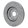 E-Line Drilled & Slotted Brake Rotor, 2014-2019 Mercedes-Benz, Position: Front - image 4