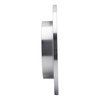 E-Line Drilled & Slotted Silver Brake Rotor, 2010-2013 Suzuki, Position: Rear Right - image 4