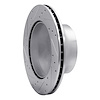 E-Line Drilled & Slotted Silver Brake Rotor, 1987-1997 Audi/Porsche/Volkswagen, Position: Rear Right - image 1