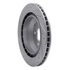E-Line Drilled & Slotted Silver Brake Rotor, 2005-2018 Audi/Porsche/Volkswagen, Position: Rear Right - image 4