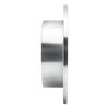E-Line Drilled & Slotted Silver Brake Rotor, 2006-2012 Fits Multiple Makes/Models, Position: Rear Right - image 4