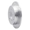 E-Line Drilled & Slotted Silver Brake Rotor, 2006-2009 Kia/Hyundai/Genesis, Position: Rear Right - image 4