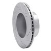 E-Line Drilled & Slotted Silver Brake Rotor, 1999-2004 Land Rover, Position: Front Left - image 3