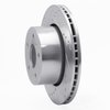 E-Line Drilled & Slotted Silver Brake Rotor, 1999-2004 Land Rover, Position: Front Left - image 4