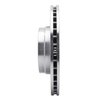 E-Line Drilled & Slotted Silver Brake Rotor, 2003-2005 Land Rover, Position: Front Left - image 2