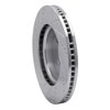 E-Line Drilled & Slotted Silver Brake Rotor, 2005-2007 Land Rover, Position: Front Right - image 2