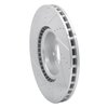 E-Line Drilled & Slotted Silver Brake Rotor, 2010-2017 Land Rover, Position: Front Right - image 4