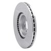 E-Line Drilled & Slotted Silver Brake Rotor, Fits Select Land Rover, Position: Front Right - image 4