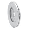 E-Line Drilled & Slotted Silver Brake Rotor, Fits Select Fits Multiple Makes/Models, Position: Front Left - image 3