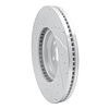E-Line Drilled & Slotted Silver Brake Rotor, Fits Select Fits Multiple Makes/Models, Position: Front Right - image 1