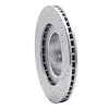 E-Line Drilled & Slotted Silver Brake Rotor, 2001-2008 Fits Multiple Makes/Models, Position: Front Left - image 1