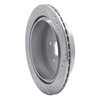 E-Line Drilled & Slotted Silver Brake Rotor, 2006-2014 Subaru, Position: Rear Left - image 2