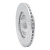 E-Line Drilled & Slotted Silver Brake Rotor, Fits Select Subaru, Position: Front Right - image 4