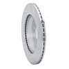 E-Line Drilled & Slotted Silver Brake Rotor, Fits Select Subaru, Position: Rear Left - image 1